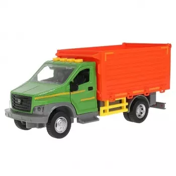 Машина Технопарк "Газон Next" самосвал свет-звук 22 см GAZONDUMP-22PL