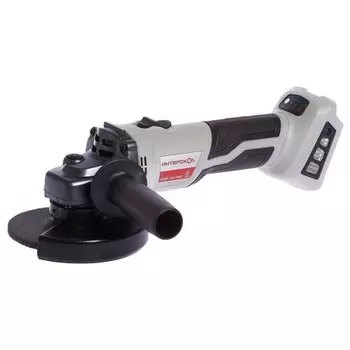 Машина углошлифовальная профессиональная ИНТЕРСКОЛ без АКБ и без ЗУ УШМ-125/18ВЭ