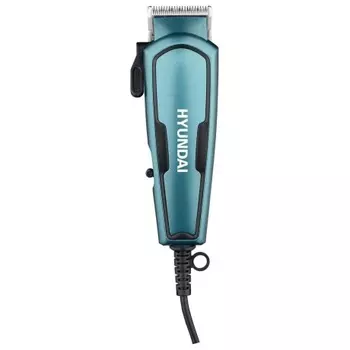Машинка для стрижки Hyundai H-HC7171 черный/нефритовый 8Вт (насадок в компл:4шт)