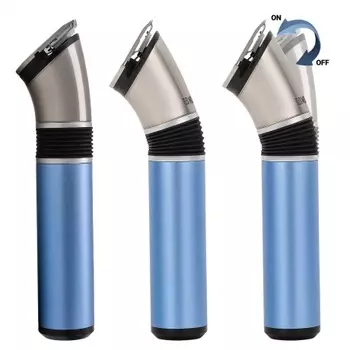 Машинка для стрижки Polaris PHC 0401RB Flex Motion голубой/металлик