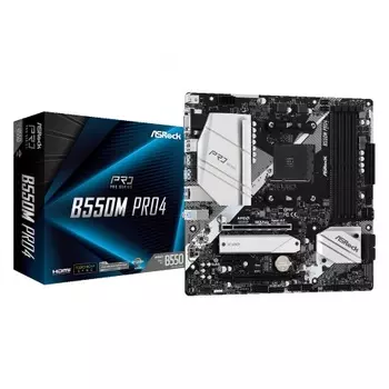 Материнская плата Asrock B550M PRO4