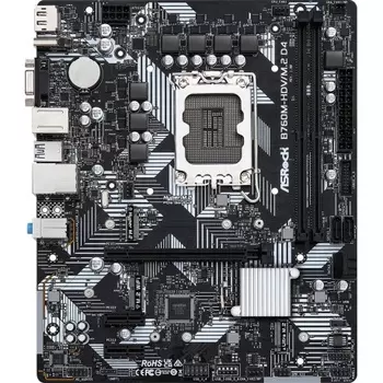 Материнская плата Asrock B760M-HDV/M.2 D4 (90-MXBL40-A0UAYZ)
