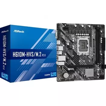 Материнская плата Asrock H610M-HVS/M.2 R2.0 Soc-1700