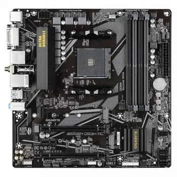 Материнская плата Gigabyte B550M DS3H (B550M DS3H AC)