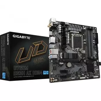 Материнская плата Gigabyte B760 S1700 (B760M DS3H AX DDR4 1.2)