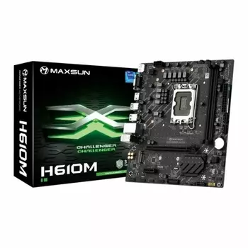 Материнская плата MAXSUN MS-Challenger H610M 1700 2xDDR4 (6940709698518)