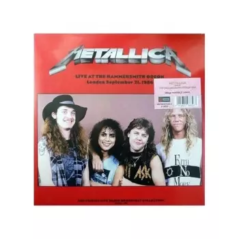 Metallica - Live At The Hammersmith Odeon, London 1986 (Grey Marble) (9003829988567) виниловая пластинка