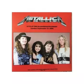 Metallica - Live At The Hammersmith Odeon, London 1986 (Red) (9003829977387) виниловая пластинка