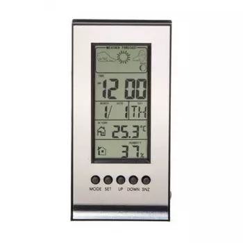 Метеостанция Buro H106AB серебристый