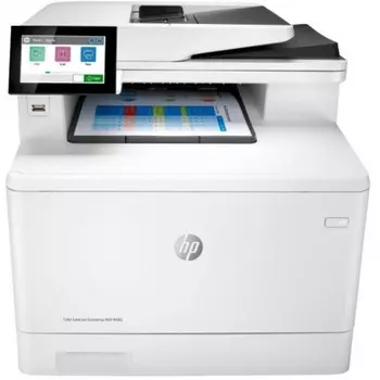 МФУ HP Color LaserJet Enterprise MFP M480f Printer/Scanner/Copier/Fax, A4, 600x600 dpi, 27(27)ppm, 2Gb, 800 Mhz, 2trays 50+250,ADF50, Duplex, USB/GigEth, Duty cycle - 55 000