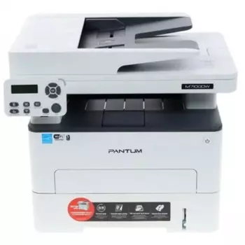 МФУ Pantum M7100DW (A4, лазерное, 1200dpi, 33стр / мин, 256Mb, ADF50, Duplex, сеть, WiFi)