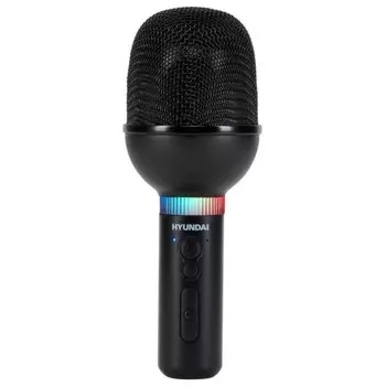 Микрофон беспроводной Hyundai H-MIC101 черный