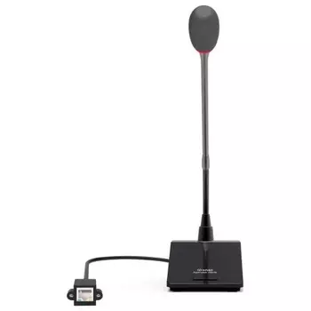 Микрофон Infobit [iSpeaker MD30] Настольный микрофон на гусиной шее, Dante/AES67