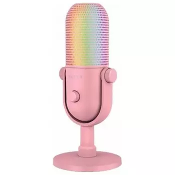 Микрофон Razer Seiren V3 Chroma - Quartz/ Razer Seiren V3 Chroma - Quartz