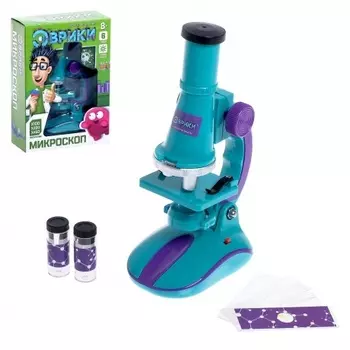 Микроскоп Эврики детский с набором для исследований, свет МИКС №SL-0078 арт.1629483