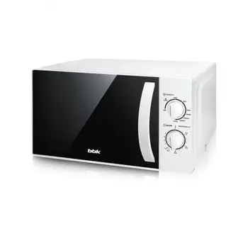 Микроволновая Печь BBK 20MWG-738M/W C 20л. 700Вт белый/черный