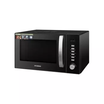 Микроволновая Печь Hyundai HYM-D3028 23л. 900Вт черный/серебристый