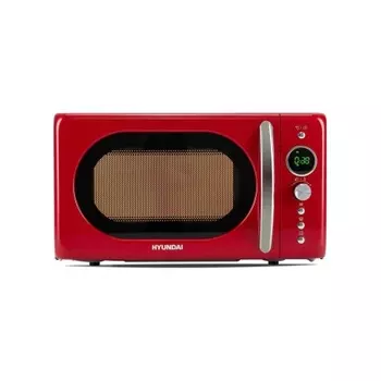 Микроволновая Печь Hyundai HYM-D3037 20л. 700Вт красный/серебристый