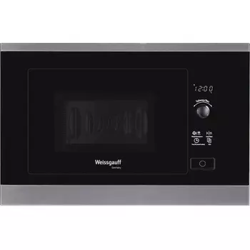Микроволновая печь Weissgauff HMT-207 черный/нержавеющая сталь