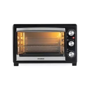 Мини-печь Hyundai MIO-HY073 26л. 1500Вт серебристый/черный