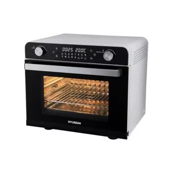 Мини-печь Hyundai MIO-HY087 36л. 1700Вт серебристый/черный