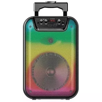 Минисистема Hyundai H-MC1292 черный 18Вт FM USB BT micro SD