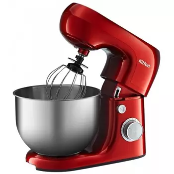 Миксер планетарный Kitfort KT-3018-1 красный