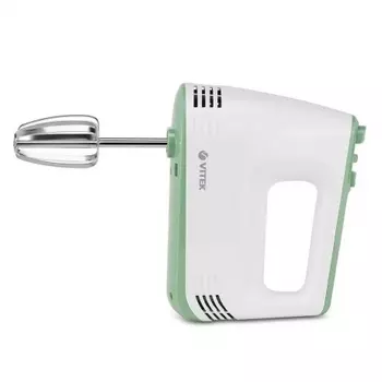 Миксер ручной Vitek VT-1405 400Вт белый/салатовый