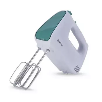 Миксер ручной Vitek VT-1490 600Вт белый/зеленый