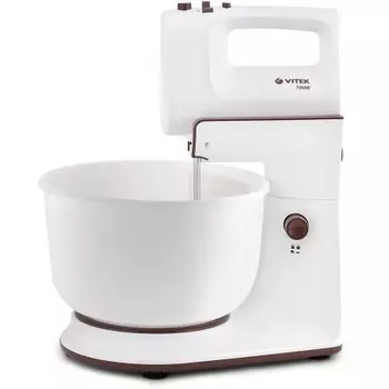Миксер стационарный Vitek VT-1416 W 700Вт белый/коричневый