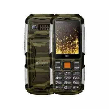 Мобильный телефон BQ BQ-2430 Tank Power Camo Silver