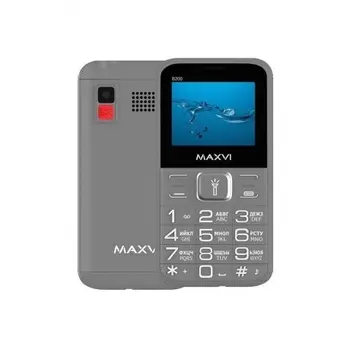 Мобильный телефон Maxvi B200 Grey