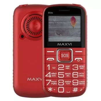 Мобильный телефон Maxvi B5ds Red