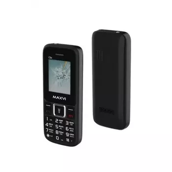 Мобильный телефон MAXVI C3N BLACK