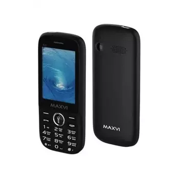 Мобильный телефон MAXVI K20 BLACK (2 SIM)