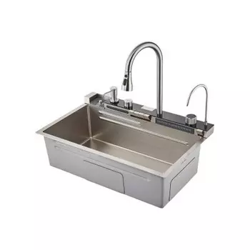 Мойка кухонная с водопадом Savol (S-SC001L)