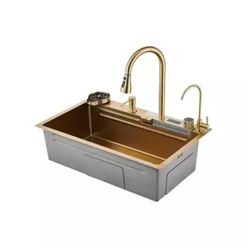 Мойка кухонная с водопадом Savol (S-SC002C)