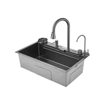 Мойка кухонная с водопадом Savol (S-SC002Q)