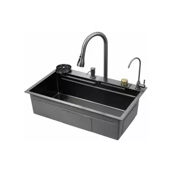 Мойка кухонная с водопадом Savol (S-SC003Q)