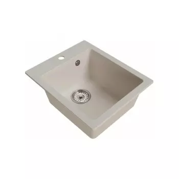 Мойка MIXLINE ML-GM14 белая (331) 420*500*190мм NEW (551906)