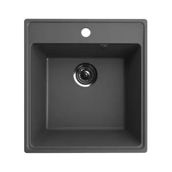 Мойка ULGRAN Quartz асфальт (Forte 460-09)