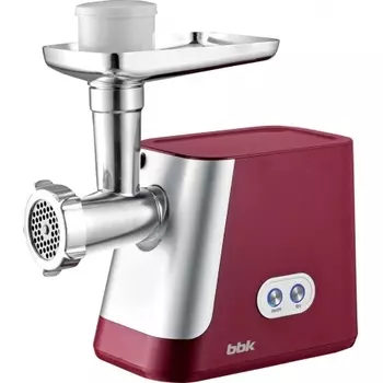 Мясорубка BBK MG2008 вишневый/металлик