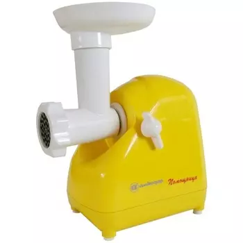 Мясорубка Белвар Помощница КЭМ-П2У 302-09, желтый, 1500 Вт