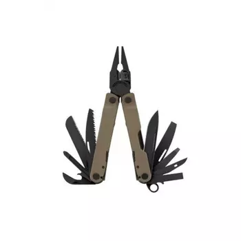 Мультитул Leatherman Rebar Coyote, 17 функций, нейлоновый чехол