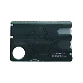 Мультитул швейцарская карточка Victorinox SwissCard Nailcare 0.7240.T3, черный