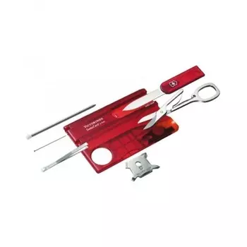Мультитул Victorinox SwissCard Lite 0.7300.T Translucent Red