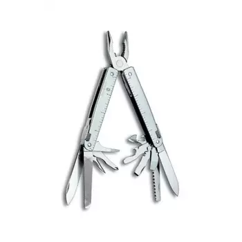 Мультитул Victorinox SwissTool 23 (3.0323.L), 115 мм, 27 функций, кожаный чехол