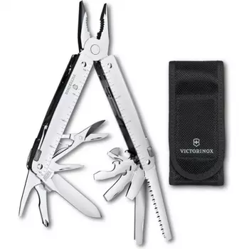 Мультитул Victorinox SwissTool MX, 115 мм, 25 функций, нейлоновый чехол 3.0327.MN