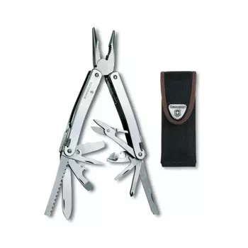 Мультитул Victorinox SwissTool Spirit MX, 105 мм, 24 функции, нейлоновый чехол