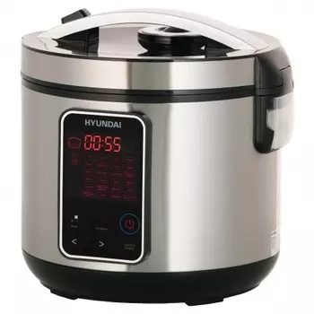 Мультиварка Hyundai HYMC-2400 серебристый/черный